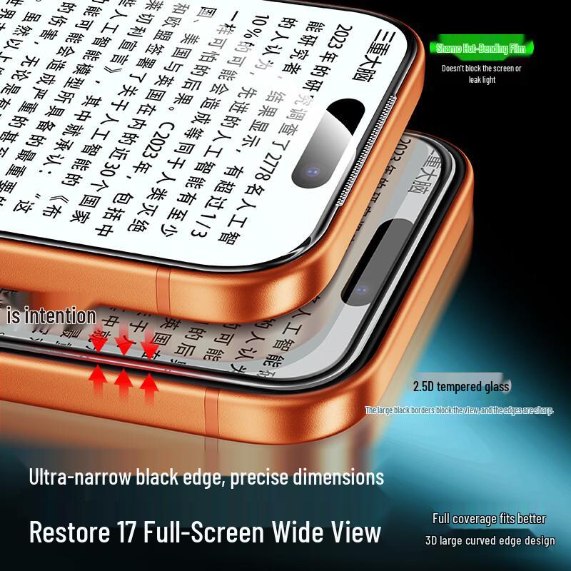 Защитное стекло ShineMo для iPhone 16 Pro Max, с функцией конфиденциальности