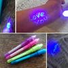 Invisible Ink Spy Pen With Built In UV Light Magic Marker 1pcs