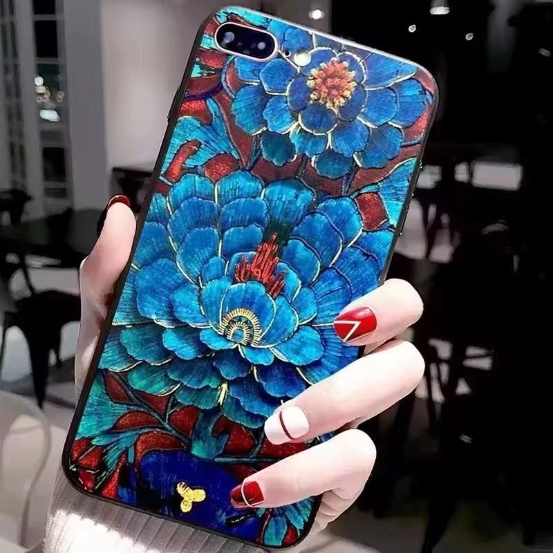 Чехол для Google Pixel 7 / Pixel 7 Pro / Pixel 7A, 3D цветочный рельеф, силиконовые тисненые задние крышки для Google Pixel 7A, мягкие