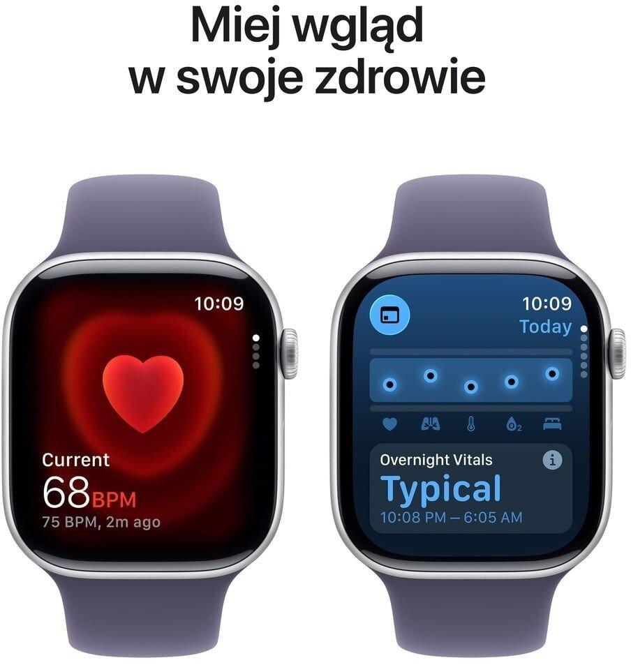 Apple Series 11 Smartwatch GPS 46mm Silver/Purple