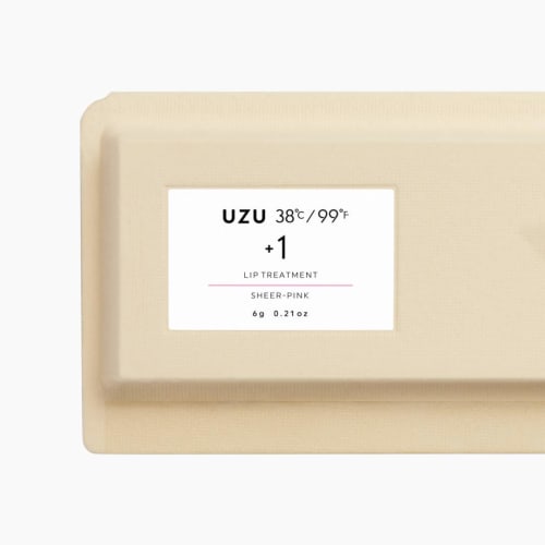 UZU От flowfushi 38 /99f уход для губ +1 прозрачный розовый spf20 pa++