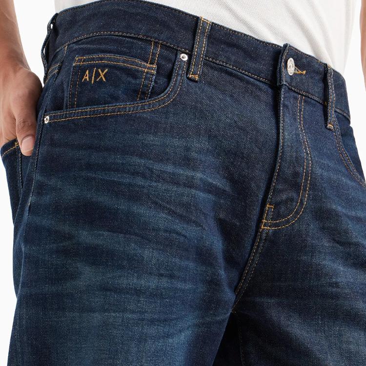 ARMANI EXCHANGEAE SS24 Jeans Men's Indigo 6DZJ13-Z1RQZ-1500