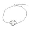 Silver Bracelet with Natural Mother-of-pearl, Product Weight 2.4 G (60002086)