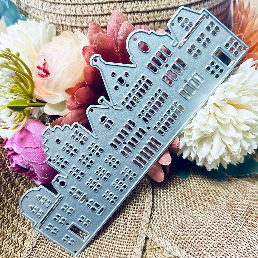 House Dies Cuts For Card Making, Cutting Dies, Metal Die Cutting Mold, Scrapbooking Dies, DIY Etched Embossing Stencil For Craft