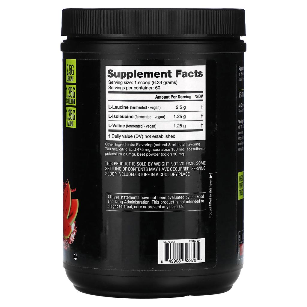 Bcaa 5000, Watermelon, 380G(0.84Lb)