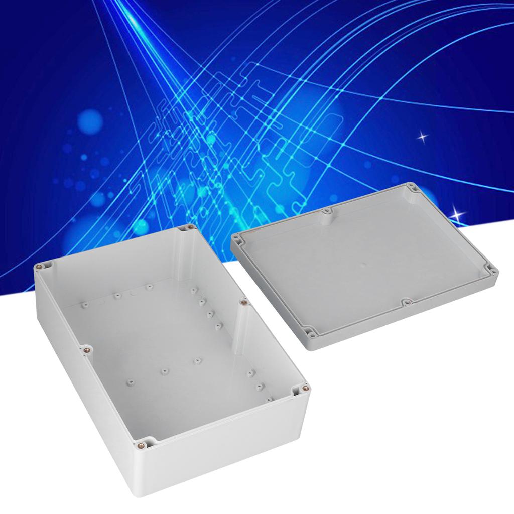 Распределительная коробка питания ABS пластик водонепроницаемый устойчивый к коррозии 263x185x95 мм корпус электрического проекта