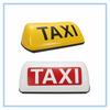 12V Yellow/White Taxi Sign Cab Roof Top Topper Car Magnetic Sign Lamp Light Waterproof