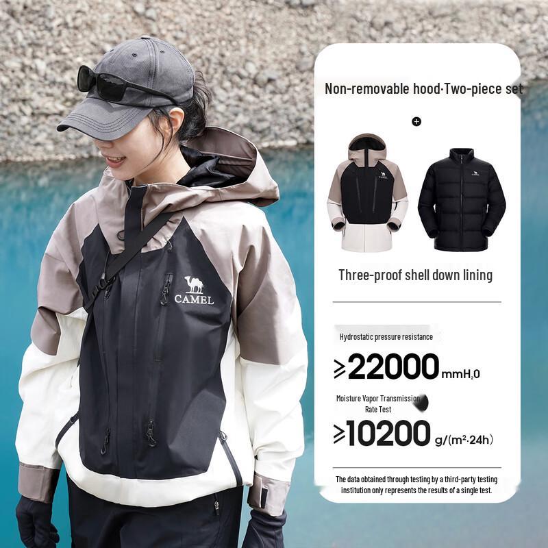 CAMEL Men's King Armor 3-in-1 Ski Jacket