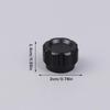 Simulator Button 20mm Metal Knob 6mm Holes for Steering Wheel Upgrade Racing Console DIY Gaming Environment