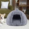 Semi Closed Cat Nest Autumn Winter Bed Kennel Shelter Pet Pets Cave for Kitten Hamster