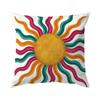 1,4 Pcs Vibrant Cactus And Desert Single-Sided Printed Pillowcase Cushion Cover,Suitable For Living Room,Bedroom,Car Decoration
