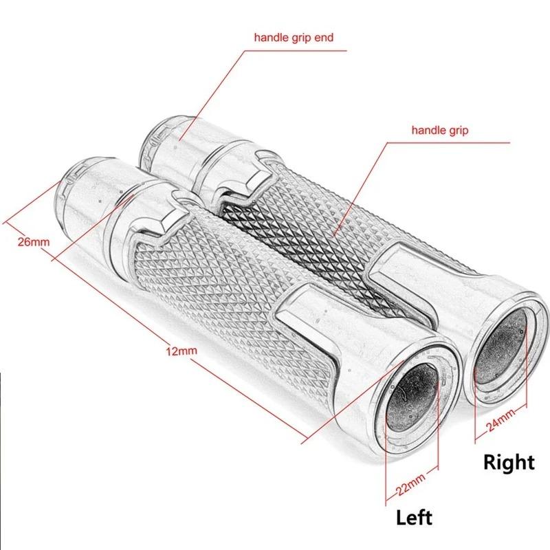 For SYM Joymax Z 125 200 250 300 GTS 250i 300i T3 Maxsym 400 600i TL 500 Motorcycle CRUISYM 300 Handle Handlebar Hand Grips End