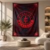 Decorative Tapestry,Charlton Athletic FC Printed Wall Art, Lightweight Wall Hanging For Bedroom Background