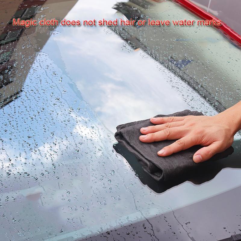 Автомобильная волшебная ткань, утолщенные салфетки для чистки, без следов, многоразовые тряпки из микрофибры для оконного стекла, полотенца, бытовые чистящие средства