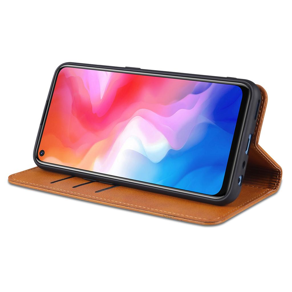 Роскошный чехол с магнитной фиксацией для OPPO A32 A53s A11s / A33 A53 2020 простой чехол-кошелек с отделениями для карт качество AZNS