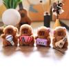Plush Capybara Keychain With Music Design For Kids And Teens