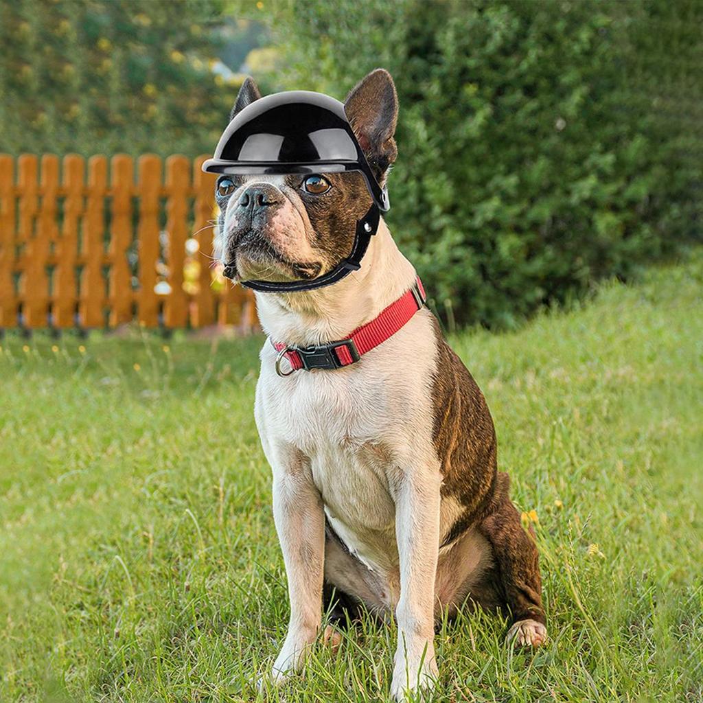 Шлем для маленькой собаки, Мотоциклетные шлемы для собак с отверстиями для ушей, Шапка для кошки своими руками, Защитный шлем для щенка, Велосипедный шлем для собаки, Регулируемый, Маленький