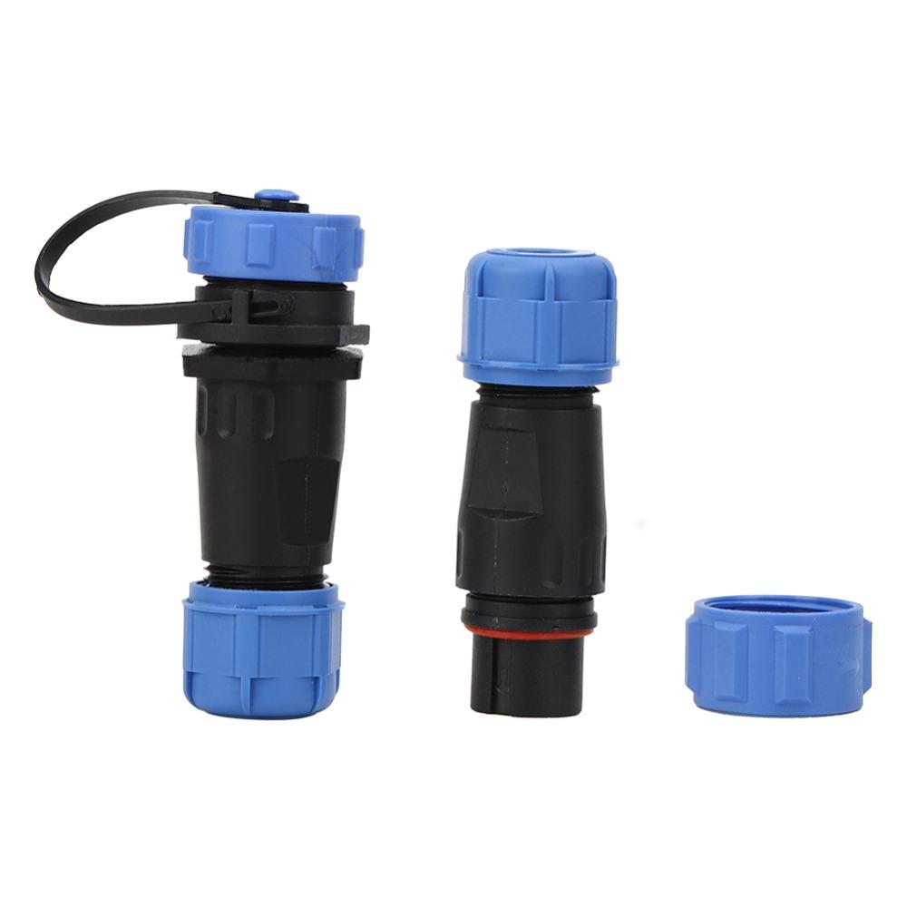 1 Set IP68 Aviation Connector SP13 Cable Connector Terminal  Power Cable Connection