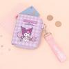Sanrio Kuromi Joy Strap Wallet Junior Women's Half Wallet Entrance Gift