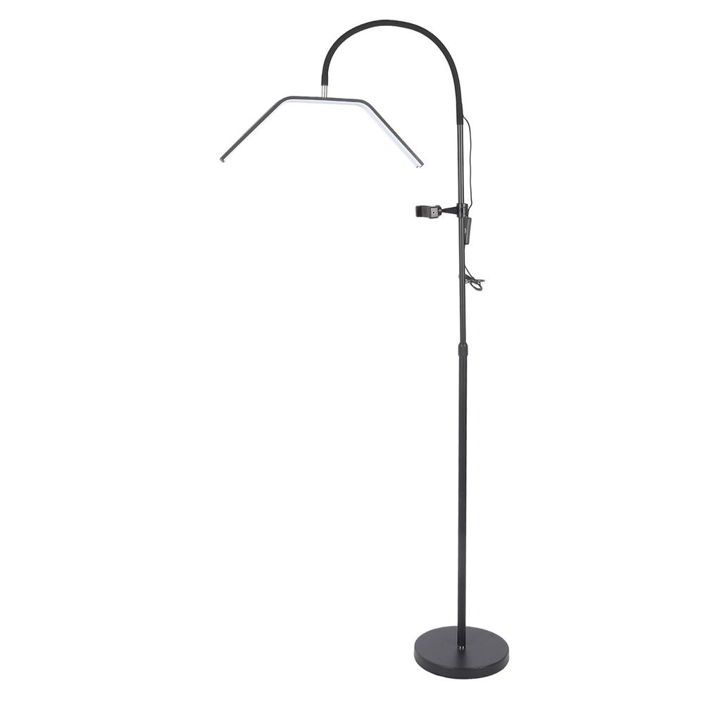 Напольная косметическая лампа акриловая бесступенчатая светодиодная лампа полумесяца для ухода за кожей ресниц бровей