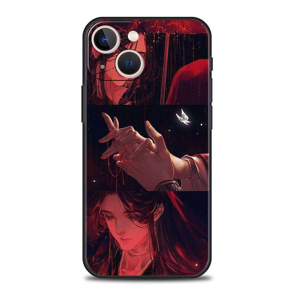 Роскошный Чехол Для Телефона Apple iPhone 11 15 14 Pro MAX 12 13 7 8 Plus X XR XS MAX SE Чехол Funda Благословение Небесного Чиновника