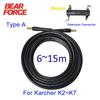 6~15 Meters High Pressure Washer Hose Pipe Cord Car Washer Water Cleaning Extension Hose Water Hose for Karcher Pressure Cleaner
