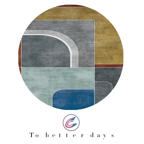 Nordic Style Light Luxury Round Carpet Living Room Decoration Rugs Bedroom Bedside Carpets Home Decor Anti-Slip Chair Floor Mat