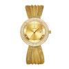 Stylish Ladies' Luxury Diamond-Set Bracelet Watch: An Elegant Water-Resistant Quartz Timepiece Perfect as a Gift Reloj Mujer