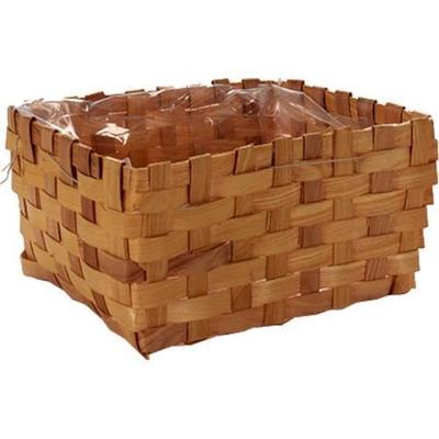 Ibergarden горшок для цветов 27 x 21 x 12,5 см натуральный тростник