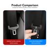 AAFO1 Car Styling Seatbelt Protector Clip Anti-Collision Anti-Scratch Cover Accessories For Skoda S Kodiaq Octavia 2 3 Yeti Karoq