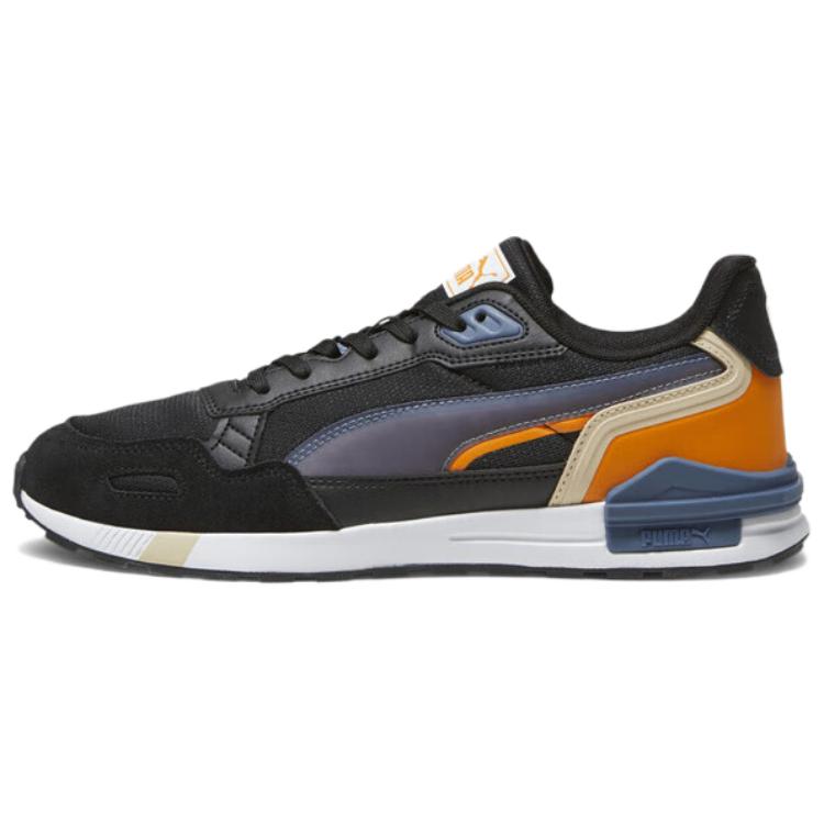 Puma Graviton Tera Retro Versatile Low-Top Lifestyle Sneakers Unisex Sneakers Black 383058-16