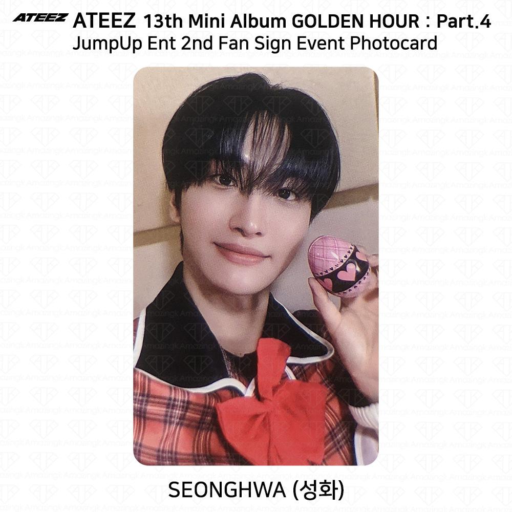 ATEEZ 13-й мини-альбом Golden Hour Pt.4 JumpUpEnt 2-я фотокарточка для фансайна