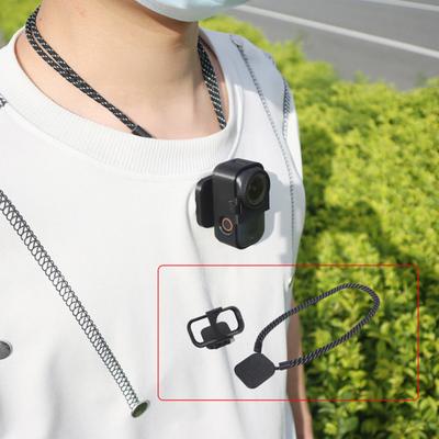 Магнитное нагрудное крепление для экшн-камеры для Insta360 GO Ultra Свободные руки Спортивная камера POV Держатель-ожерелье с шейным шнурком Аксессуар для камеры