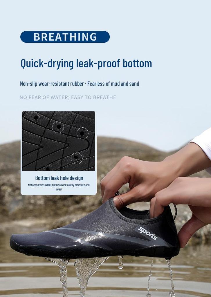 2025 Summer Beach Shoes - Quick-Drying Unisex Wading Shoes for Swimming, Outdoor Activities, and Fitness