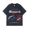 275 GSM Washed T-shirts 100% Cotton Solo Leveling V10 Print Unisex Heavy Cotton T Shirt