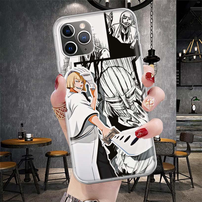 Bleach Синдзи Хирако Мягкий чехол для телефона для IPhone 11 17 Air 16E 16 Pro Max 15 + 14 Plus 13 Mini 12 Apple 7 SE 8 Fundas Coque 11 17