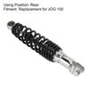 300mm Motorcycle Rear Shock Absorber 3000LB Steel Alloy Waterproof for Yamaha JOG 100 Rear Spring Shock Absorber