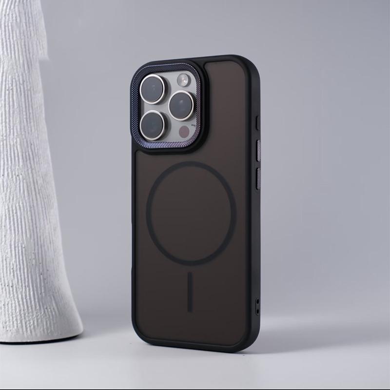 Чехол Spiricle Camera Magsafe для iPhone 16 15 Pro Max 14 13 12 11 Pro Max Матовый Магнитный PC Ударопрочный Чехол для iPhone16