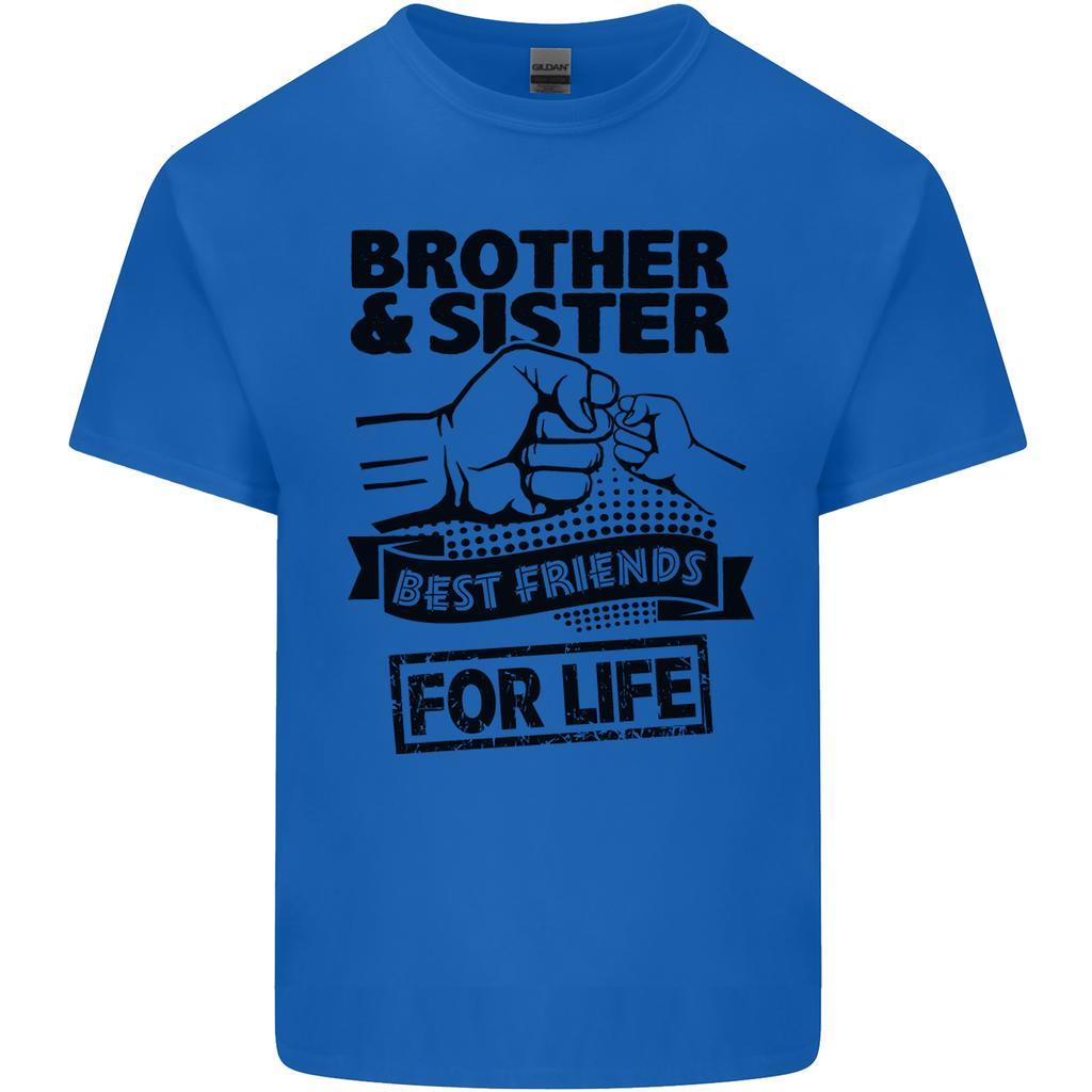Brother Sister Best Friends Siblings Unisexs Light Cotton TShirt