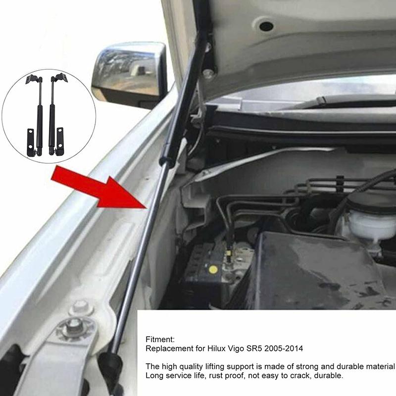 Капот Демпфер Газовая Пружина Стойки Подъемная Опора Для Toyota Hilux Fortuner 2005 - 2014 Передний Штанговый Амортизатор 2009 2010 2011 2012 2013