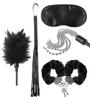 Fetish - 5-Piece BDSM Play Set Black
