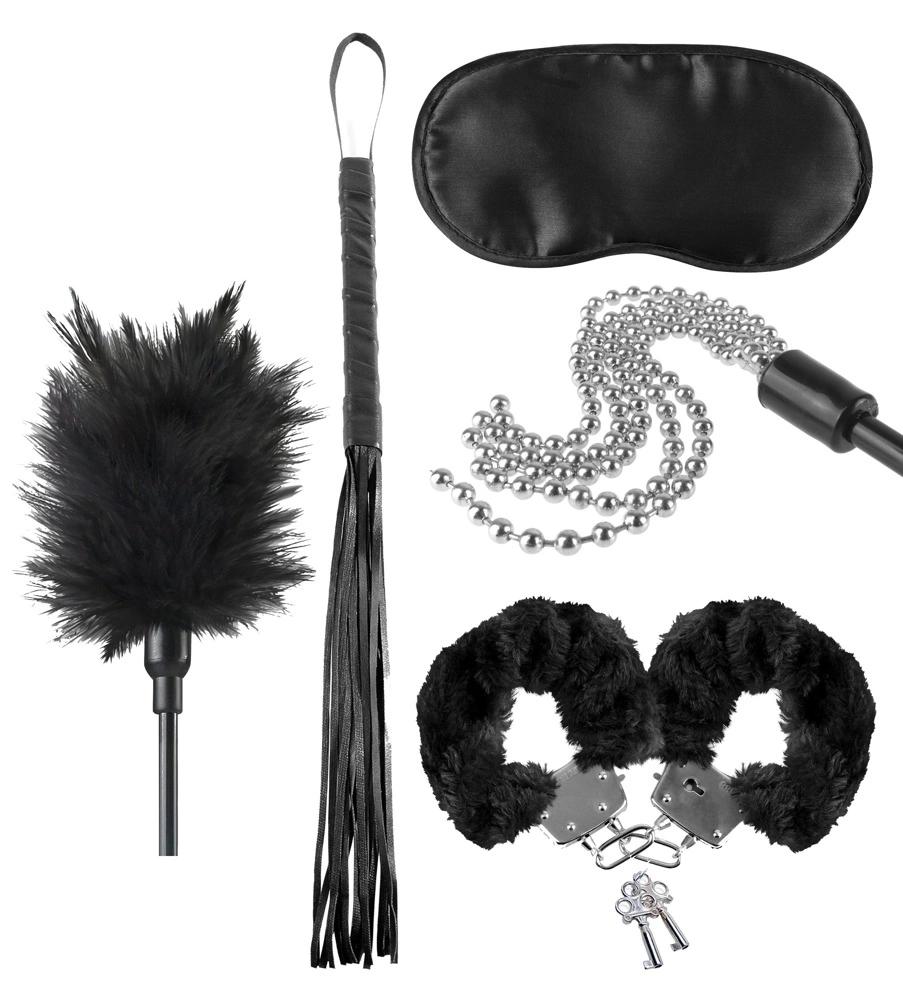 Fetish - 5-Piece BDSM Play Set Black