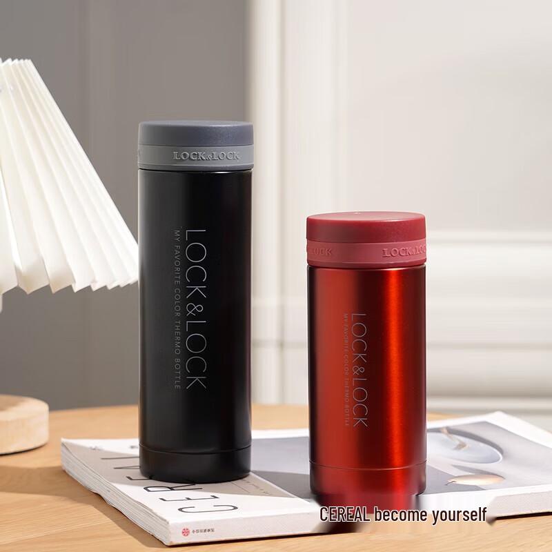 LOCK&LOCK 200ml Stainless Steel Portable Insulated Mug