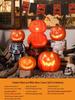 Luminous Halloween Pumpkin Lantern Decoration - Large Outdoor Display for Shopping Malls and Events