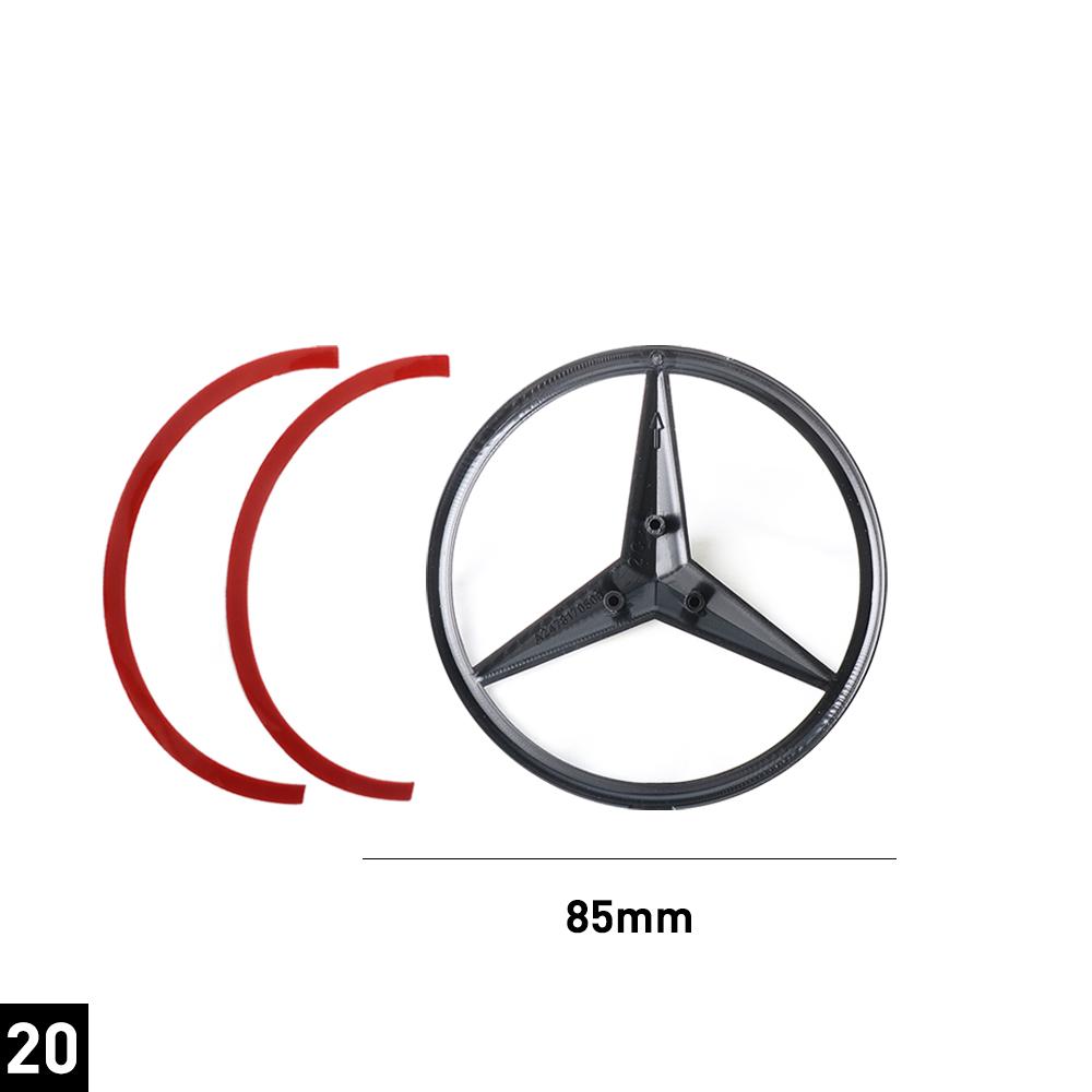 ABS Car Rear Trunk Emblem Sticker Mercedes Logo Badges Cover Decal For Mercedes Benz AMG GLA-class H247 2021-2023 A2478170500