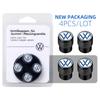NKH68 NEW Car Tyre Rim Stem Cap Covers for VW Volkswagen Passat Golf Polo Jetta Car Wheel Tire Valve Caps Interior Mouldings BDJ1