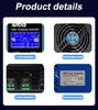 ANENJI 100A MPPT Solar Charging Controller 12V/24V/48V Battery Charger Automatic Maximum Power Tracking Solar Regulator