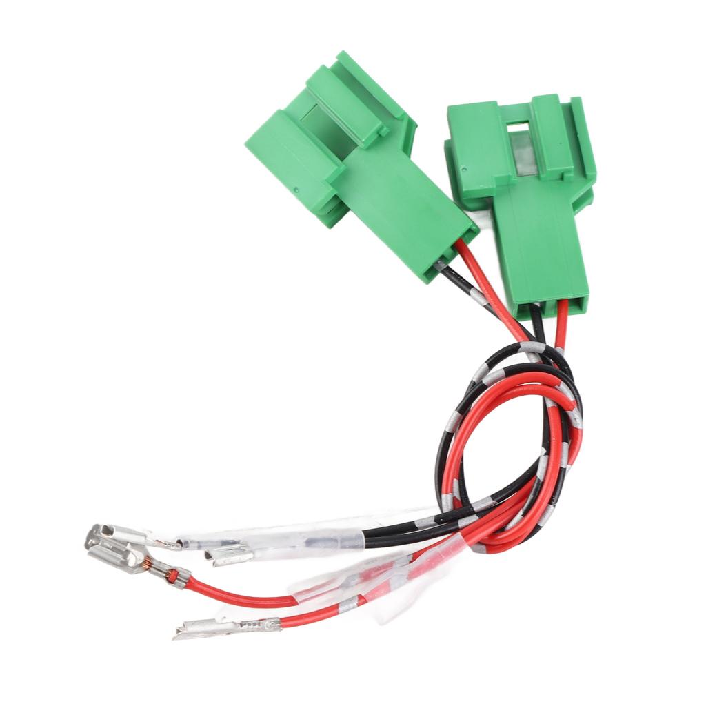 1 Pair ABS Door Speaker Wiring Harness Adapter Plug Connector 12V