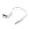 3.5Mm Male And Female Audio Plug Jack To Usb 2.0 Female Converter Cable Car Mp3