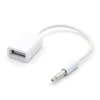 3,5 мм мужской и женский аудиоразъем Jack To Usb 2.0 женский кабель-конвертер автомобильный Mp3